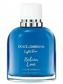  DOLCE & GABBANA LIGHT BLUE ITALIAN LOVE edt (m) Мужская Туалетная Вода